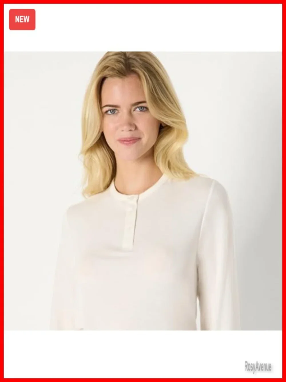 Women's Long Sleeve Henley Pajama Set - Soft Modal Jersey - Pajama Set